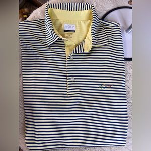 Greg Norman Golf performance polo shirt large